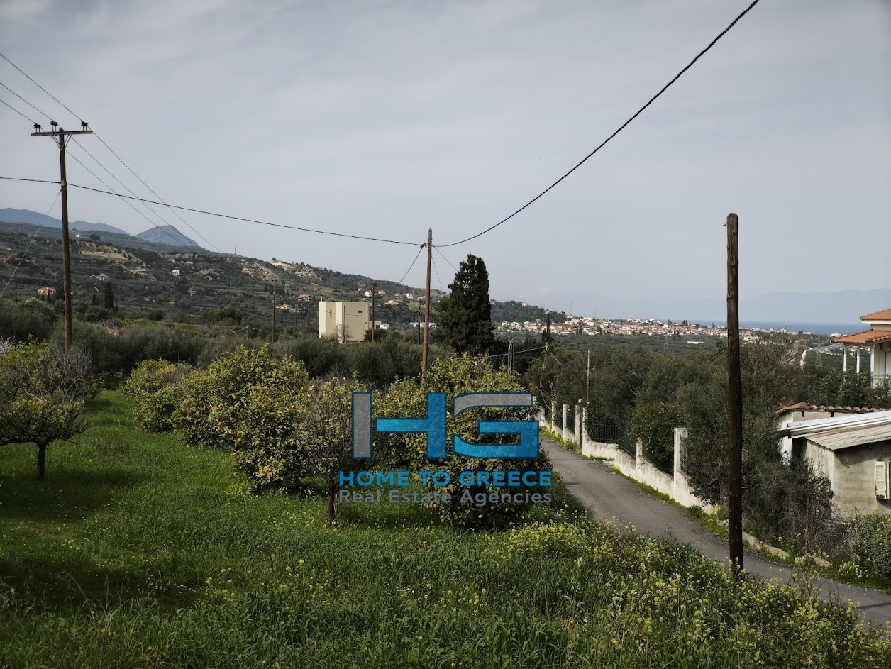 ΜΕΛΙΣΣΙ – ΞΥΛΟΚΑΣΤΡΟ Πωλείται Οικόπεδο 5.500 τ.μ. με θέα Κορινθιακό